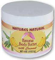 NATURES NATURAL BANANA BODY BUTTER